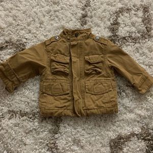 Baby boy khaki jacket
